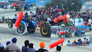 Swaraj 855 vs Sonalika 60 di tractor tochan in Punjab [upl. by Donall]