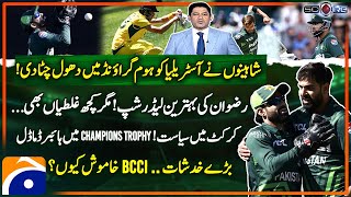 Pakistan thrash Australia by 9 wickets Controversy on Champions Trophy 2025 Score  Yahya Hussaini [upl. by Rubie]