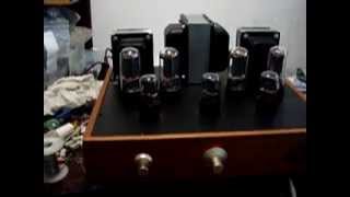 6P3S hifi 28W amplifier hifi [upl. by Akerdnuhs]