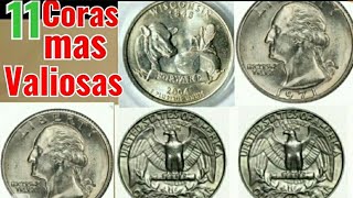 5 MONEDAS de 25 centavos VALIOSAS para PRINCIPIANTES [upl. by Danyluk548]