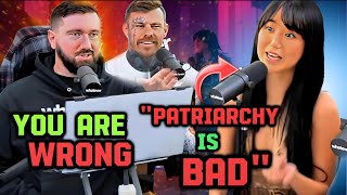 FEMINIST WHO ENJOY EVERYTHING IN PATRIARCHAL SOCIETY BUT SAID ITS BAD WHATEVER PODCAST [upl. by Elletnuahc]