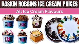 Baskin Robbins Ice Cream Prices 2024 in Pakistan  All Flavours Menu with Price [upl. by Iahc498]