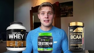 WAT ZIJN DE BESTE SUPPLEMENTEN  Whey Creatine amp BCAA  Review [upl. by Perrin238]