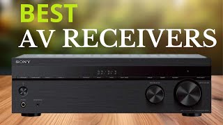 Best AV Receivers in 2024  TOP 7 Amplifiers for your Home Theater [upl. by Julienne]