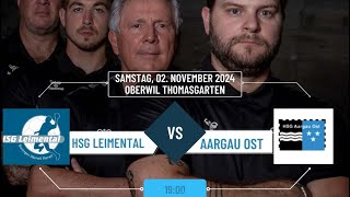 SPL2 LiveStream HSG Leimental  HSG Aargau Ost [upl. by Percival985]