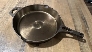 Cast Iron Wednesday Unboxing and Short Cooking Review BackCountry Wasatch 10 Cast Iron Skillet [upl. by Koppel401]