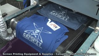 Screen Printing Bella  Canvas Tee Shirts And Hoodies With Review [upl. by Legir]