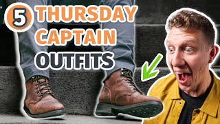 How to Style THURSDAY CAPTAINS  5 Outfits  BootSpy [upl. by Nitsej]