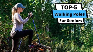 ✅ Best Walking Poles For Seniors Walking Poles For Seniors Buying Guide [upl. by Arreis]