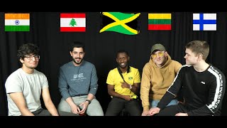 PART 1 Other nationalities trying to pronounce Jamaican words [upl. by Bondon687]