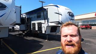 2022 Arctic Wolf 3550 Suite Three Slide Rear Living Fifth Wheel [upl. by Adanama506]