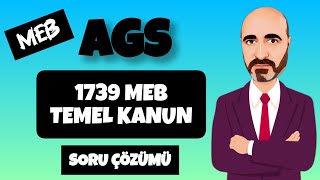 1739 SAYILI MİLLİ EĞİTİM TEMEL KANUNU SORU ÇÖZÜMÜ 30 SORUPDF [upl. by Cassell]