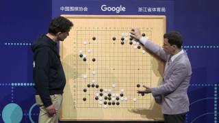 The Future of Go Summit AlphaGo amp Ke Jie match 2 moves analysis [upl. by Joice927]