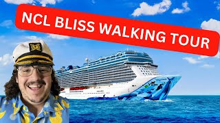 Norwegian Bliss POV Walking Tour [upl. by Stirling]