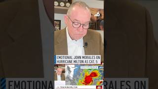 Emotional John Morales updates on Hurricane Milton as Cat 5 I apologize this is just horrific [upl. by Burney]