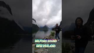 Explore the beauty of milford sound in new zealnd milfordsound beautynature [upl. by Leuqer]