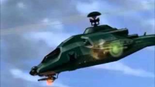 Dethklok  Hatredcopter Music Video with lyrics [upl. by Etsirk]