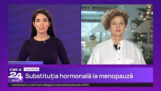 Substituția hormonală la menopauză– Dr Corina Neamțu  SANADOR [upl. by Hutson]