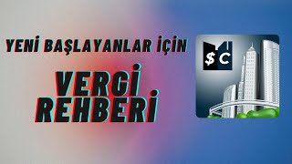 Sim Companies Yeni Başlayanlar için Vergi Rehberi [upl. by Kalagher228]