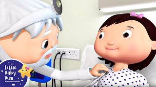 Staying In The Hospital  Nursery Rhymes amp Kids Songs  Baby Songs  Learn with Little Baby Bum [upl. by Atilol]