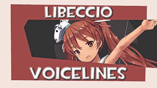 All Libeccio Voicelines Kancolle [upl. by Acnayb]