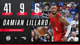 Damian Lillard takes over vs the Orlando Magic to get the win  NBA on ESPN [upl. by Essyla935]