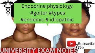 Goiter physiologytypes of goiterendemic or idiopathic goitermedicoscontent3135 [upl. by Keegan]