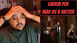 Larkin Poe  Mad as a Hatter Reaction  Lost in Wonderland [upl. by Yemar]