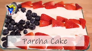 How to make Parcha  Passion Fruit Mousse Cake  Easy Puerto Rican Recipe [upl. by Streeto]