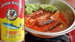 Ayam Brand Sardines in Tomato Sauce [upl. by Katrinka]