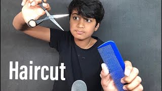 ASMR Haircut role play Super tingly [upl. by Esyle]