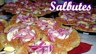 ¡SALBUTES YUCATECOS Ricos y deliciosos [upl. by Shum]