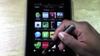 Kinde Fire HD How to Download Books​​​  H2TechVideos​​​ [upl. by Ived745]