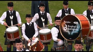 Peoples Ford Boghall and Bathgate  2023 MSR  World Pipe Band Championships [upl. by Woll]