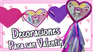 🩷Decoraciones para san Valentín🩷 [upl. by Arjun]