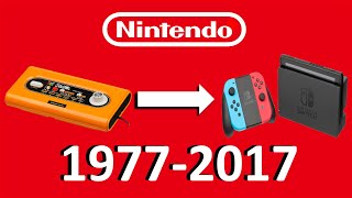 Evolution of Nintendo Video Game Console Startups 1977 – 2017 [upl. by Hareema318]