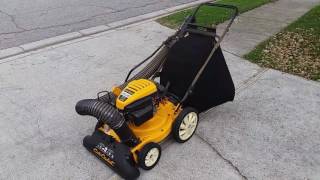 Cub Cadet CSV 050 demonstration [upl. by Luhe]