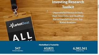 MarketBeat All Access Walkthrough [upl. by Naic]