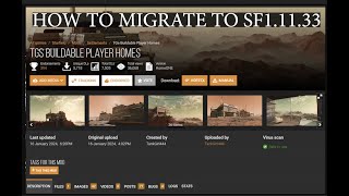 How to Migrate TGS Buildable Player Homes to May Update in Starfield [upl. by Eornom95]