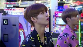 Legendado PTBR WANNA ONE GO EP 1  Daehwi x Jinyoung na Sala de Jogos [upl. by Alhahs572]