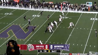 JUDKINS IS OP Ohio State vs Northwestern Full Highlights reaction [upl. by Chemosh]