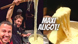 10 kg de FROMAGE à REMUER on GALÈRE pour faire un ALIGOT  VLOG 1093 [upl. by Aldarcy]