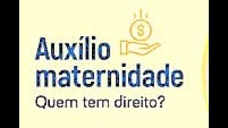 O que é auxílio natalidade [upl. by Ayotahc909]