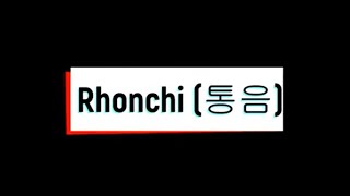 Rhonchi 통음 [upl. by Stutsman]