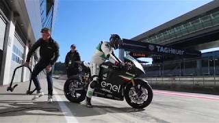 Alessandro Brannetti at Energica Ego Corsa MotoE  Red Bull Ring  ARMIN ON BIKE Communications [upl. by Eentirb]