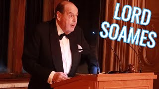 Winston Churchills Grandson Speaks on UKUSA Special Relationship  Lord Nicholas Soames Speech [upl. by Adlih]