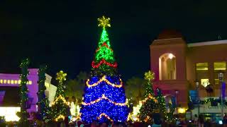 Symphony in Lights Christmas Tree Lighting Celebration The Shops at Wiregrass Wesley Chapel Florida [upl. by Anerol]