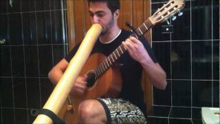 CLASSICAL GAS with Didgeridoo  Nici Didgi [upl. by Sasnak]