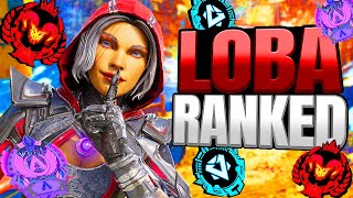 High Level Loba Ranked Gameplay  Apex Legends No Commentary [upl. by Floris]