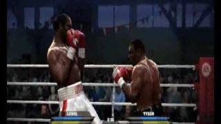 Fight Night Round 4  Lennox Lewis vs Mike Tyson  Rematch [upl. by Saticilef718]